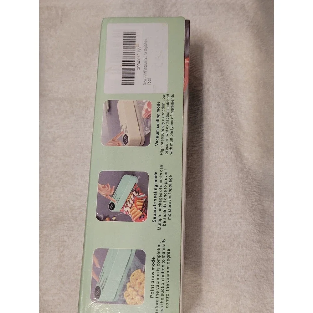Portable Electric Vacuum Sealer Machine SJT-018 Food Saver  rechargeable C